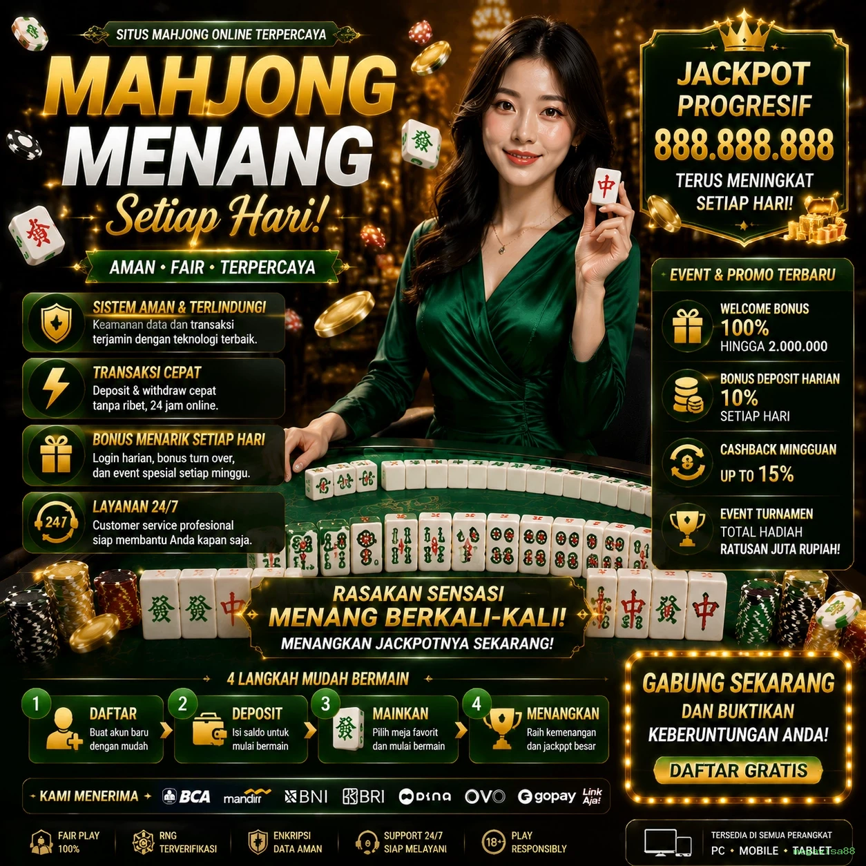 Ikon aplikasi megavisa88 resmi